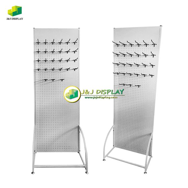 High Load Bearing Plate Storage Metal Display Shelves Pegboard Hanging Accessories