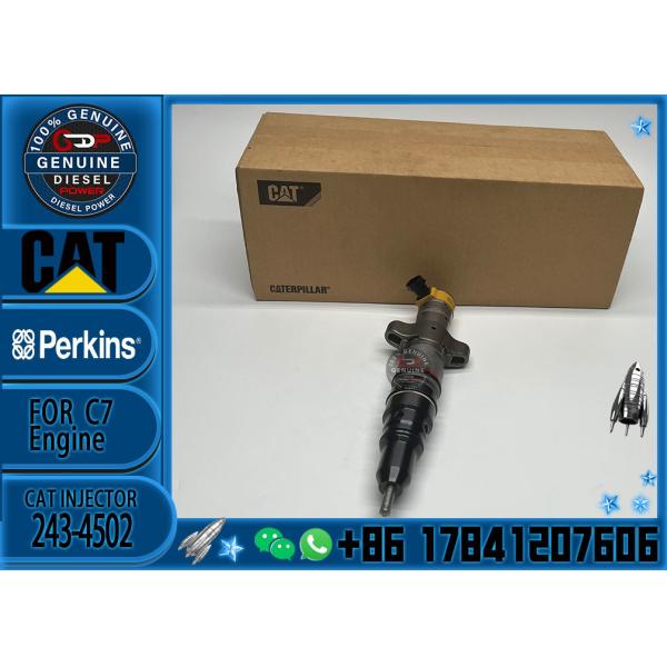 OE quality factory sale diesel fuel injector 243-4502 2434502 for CAT Caterpillar C7 engine