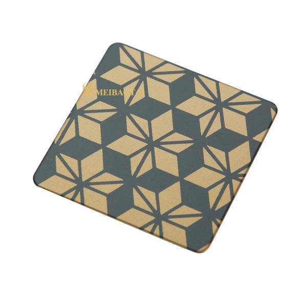 Вытравленный снежинкой лист нержавеющей стали, GB нержавеющей стали 1219x2438mm листа 304