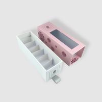 Boîte tiroir d'emballage cosmétique avec fenêtre et méthode d'expédition pratique, design personnalisable ﻿