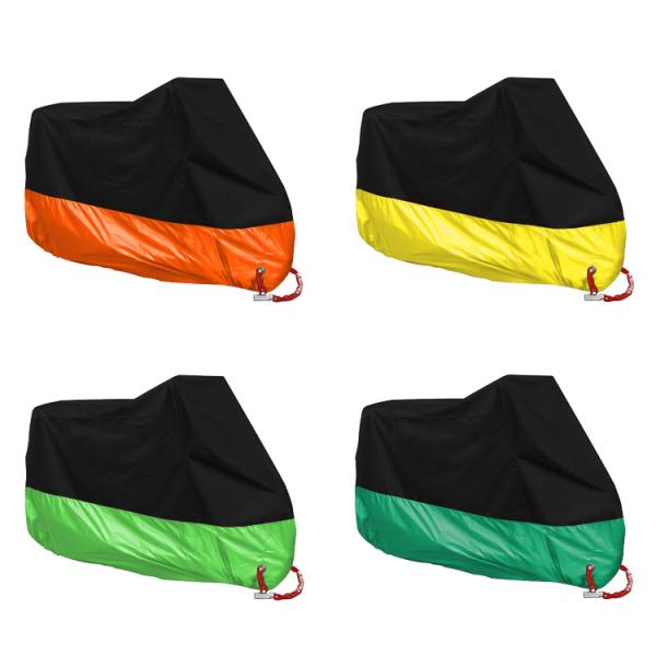 Durable Outdoor Motorcycle Covers Waterproof Motorcycle Storage Bag With Lock Holes