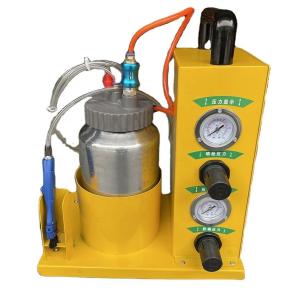 Precise Control Leather Gluing Machine Easy Cleaning Glue Brushing Machine