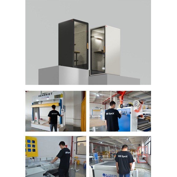 Custom Modular Office Soundproof Booth Portable Room 30dB~35dB