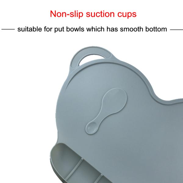 new product ideas durable high quality 2018 kitchen silicone placemat plate