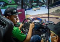 simulador do jogo das corridas de carros da movimentação direta de servo motor 15Nm
