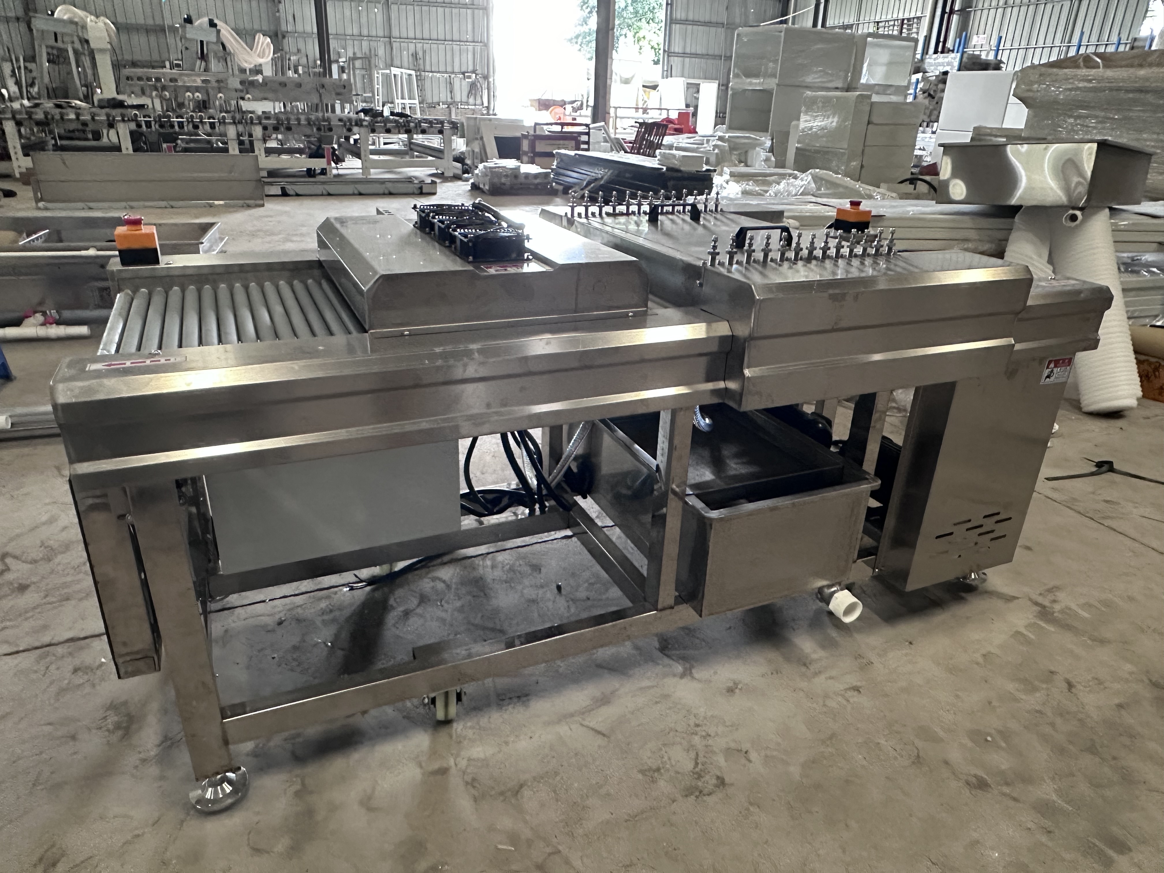 Foshan Star Horizontal Small size 800mm Glass Washer Glass Washing and Drying Machine