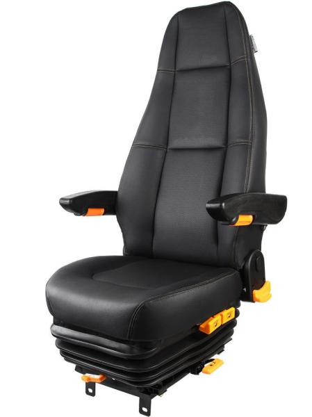 Asiento del conductor del camión con suspensión de aire con ventilación y calefacción