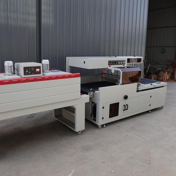 Stainless Steel Plastic Wrap Packaging Machine Pneumatic Shrink Packing Machine