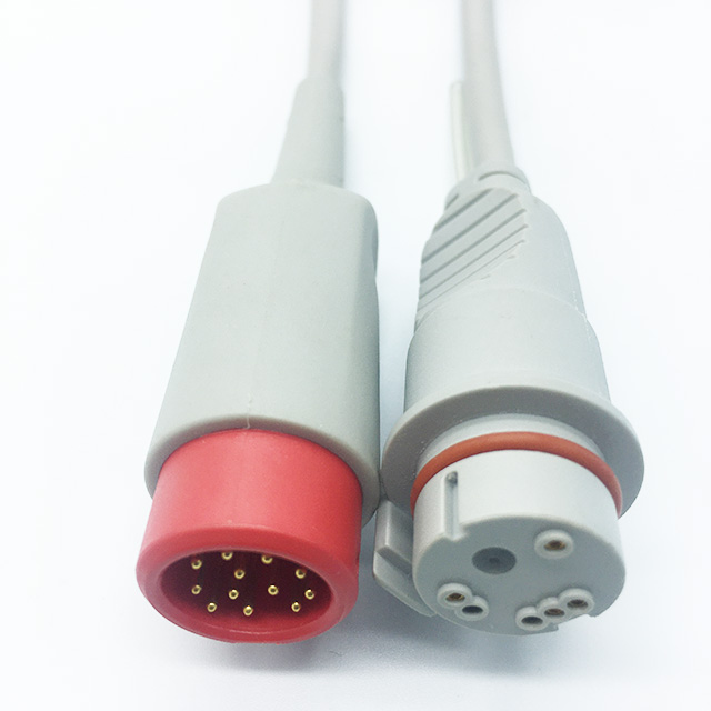 Кабель переходника Mindray IBP к датчику BD, 12 Pin, контроль медицинского датчика терпеливый