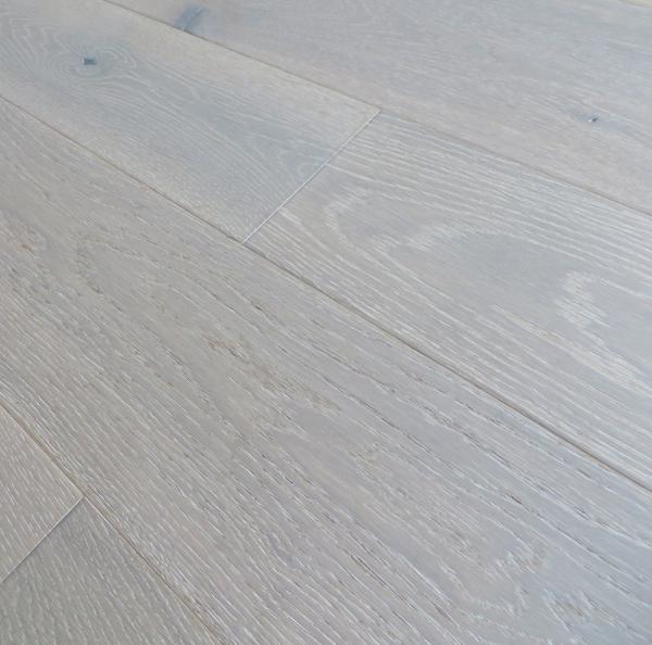 El roble blanco ahumado multiplica el suelo de madera dirigido, antigüedad del smokey