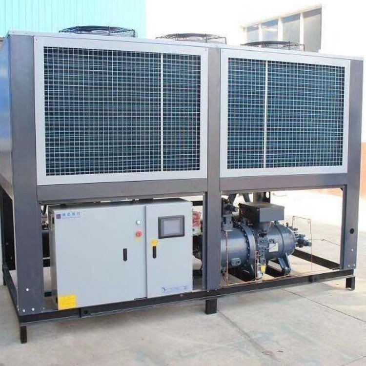 Glycol Type Air Cooled Industrial Screw Chiller Hvac System For Low Temp Industrial Cooling
