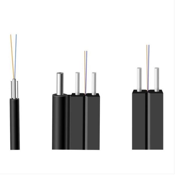 Customized FRP Fiber Optic Communication Cable Dual Color Differentiation Indoor Use