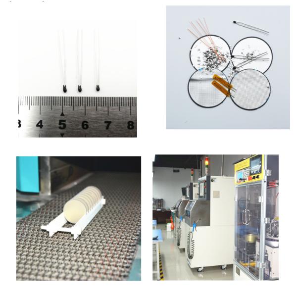 High Accuracy Ntc Thermistor Sensor With Small Epoxy Coating Bead 4.0mm
