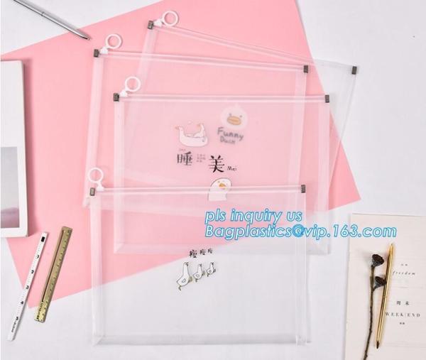 PP Flat Slider Zipper for PP Zipper Bag, Cloth package PE slider zip bag, Apparel Garment Clothing package PE slider zip