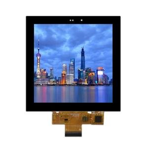 4 polegadas quadrado TFT Display 720 * 720 Resolução MIPI Interface IPS quadrado touch LCD