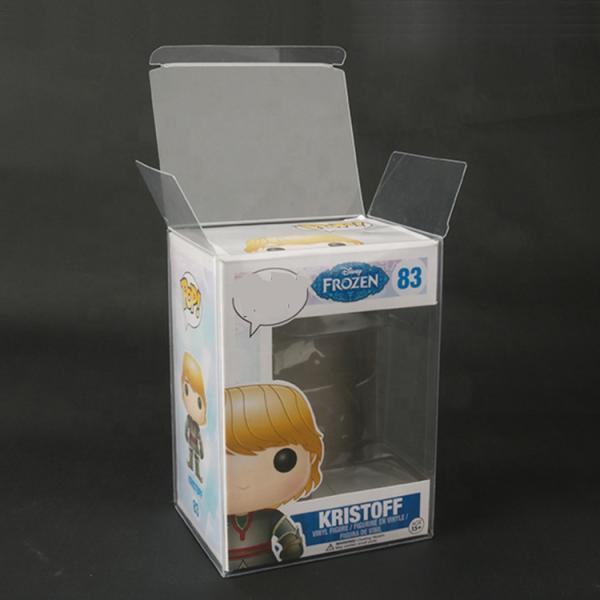 Wholesale 4 Inch Pop Protector 0.35 0.5mm Custom Clear Case Funko Pop Baili Protector
