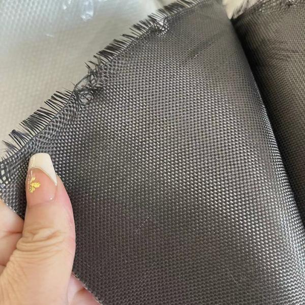 Moisture Resistant Black Fiberglass Cloth 0.2-1mm