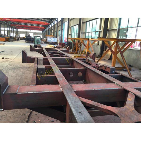 Terminal Container Semi Trailer / Deliver Container Skeleton Trailer 