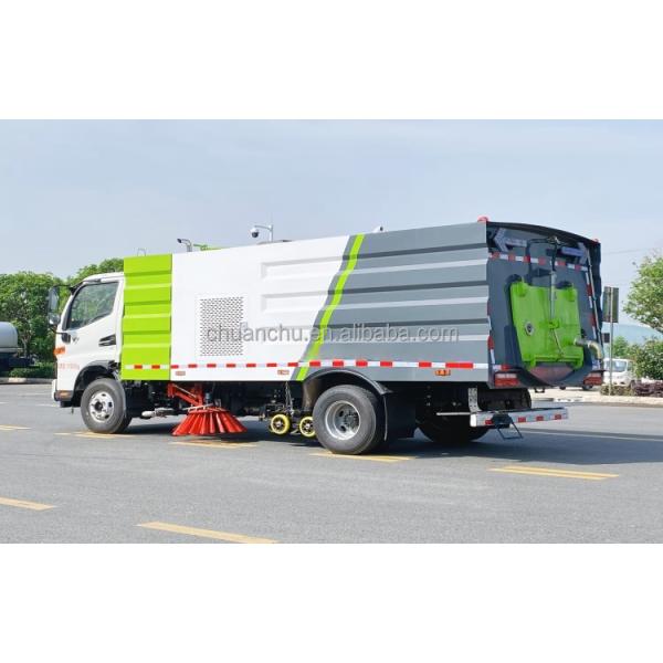 Multifunction Cleaning Truck 5 Tons Dongfeng Dolica Road Sweeper for Large Sweeping Truck