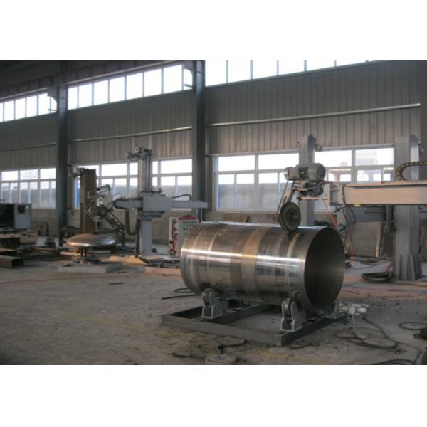 380v/50-60HZ Abrasive Belt Grinding Machine 5300x1600x4500mm Size For Metal Storage Tank