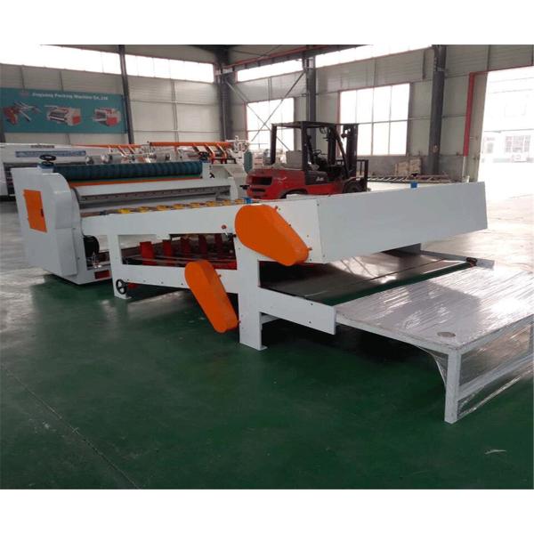 Linha de produção de cartão ondulado máquina do cartão de empilhamento automática para a linha de cartão ondulado