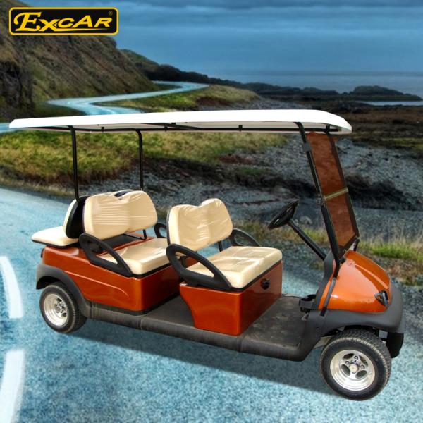 Тележка гольфа автомобиля клуба 6 используемая человеком электрическим тележек гольфа используемая алюминием электрическая