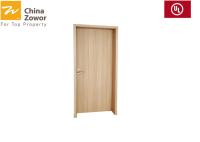 Single Hinged Beech Wood Fire Rated Interior Doors/ Paneled Doors/ Veneer Finish/ Perlite Board Infilling