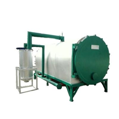 Carvão vegetal de bambu de Biochar que faz a máquina os logs de madeira 1.68t 3m3