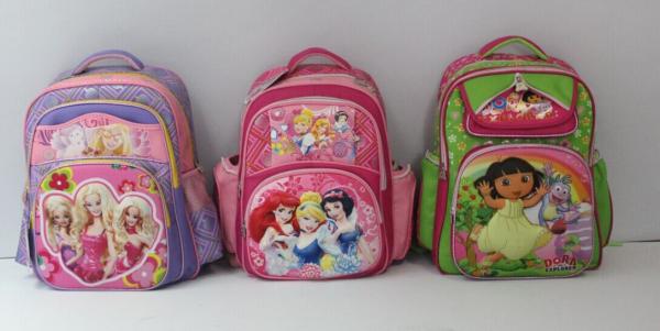 Hot sale 15 inch ,16 inch 3D carton Fashion school backpack