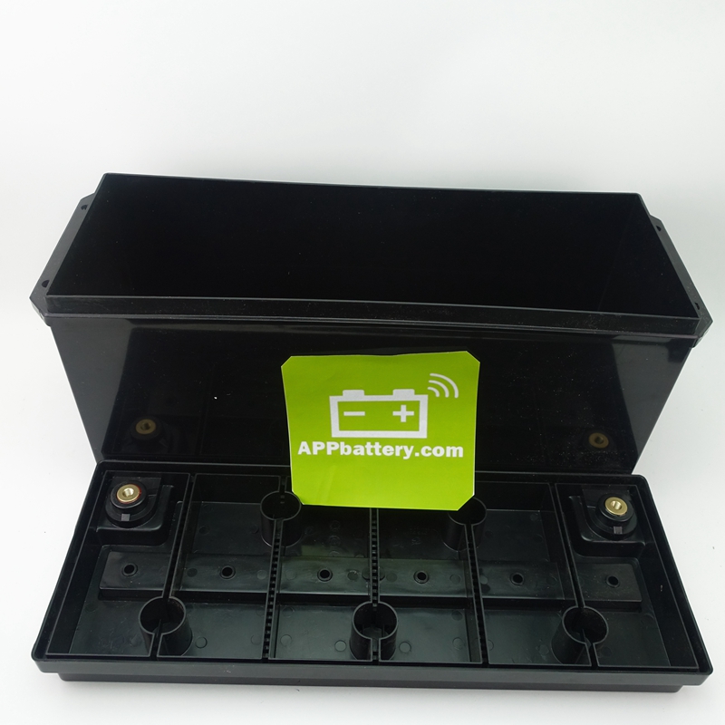 Fire Resistant PC ABS Plastic 12V Lithium Battery Case Box Housing 200A 300A