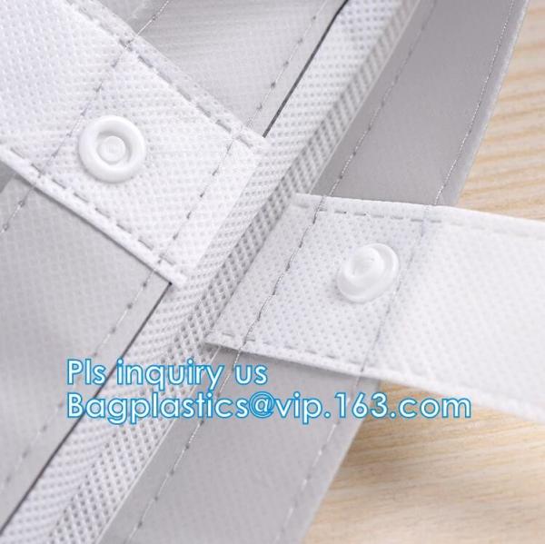 waterproof PVC plastic shopping bag, eco friendly washable plastic PVC shopping bag, Durable Women Shopping shiny pvc to