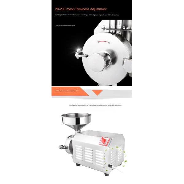 Three-dimensional Cooling System Corn Grinding Machine for Grain Flour Mill Machinery