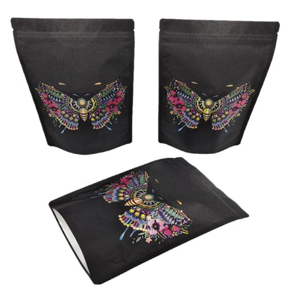 Vente à chaud personnalisée sacs anti-odeur debout avec logo Impression numérique sacs Mylar biodégradables recouvertables