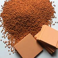 EVA Orange Color Flame Retardant Masterbatch Weather Resistance ODM