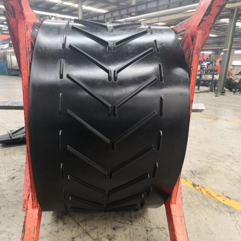 Width Customized Nylon Fabric Conveyor Belt For Bulk Material Conveyor System Operation