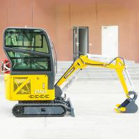 Petit crochet machine chenille micro pelle mini excavatrices 2,5 tonnes mini excavatrice agricole