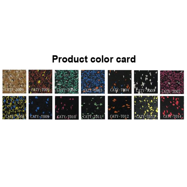 Нетоксичные тренировочные коврики из голубой резины, звукоизоляционные коврики для гаража.