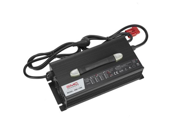 EMC-1500 60V20A Aluminum lead acid/ lifepo4/lithium battery charger for golf cart, e-scooter