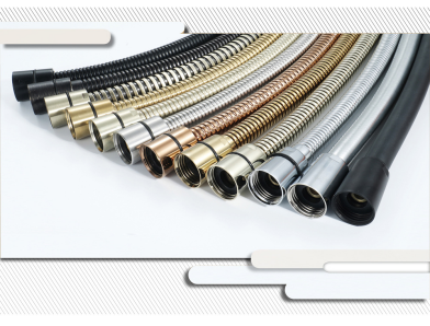 High Pressure Stainless Steel Flexible Shower Hose with 1.5m Length for Bathroom and Bidet