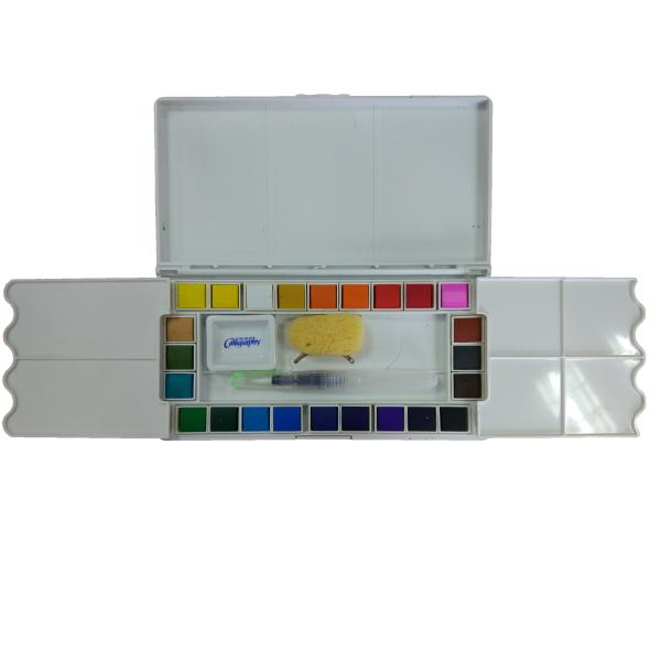 12 / 18/24пкс/картина искусства пластиковой коробки твердая красят набор краски акварели детей