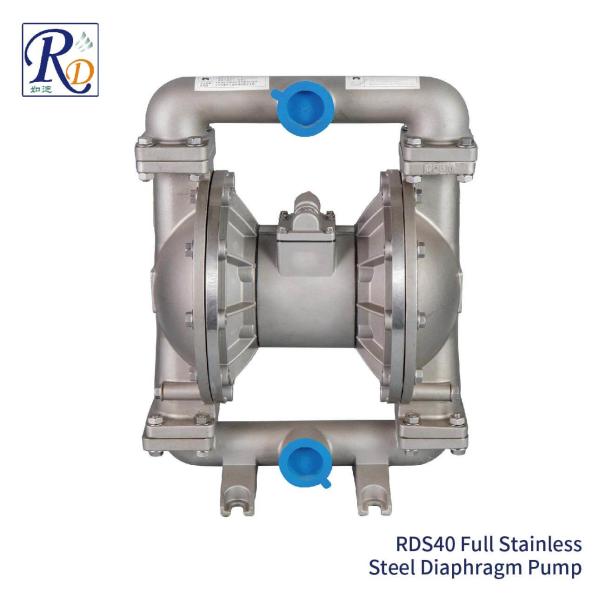 Pneumatic Full Stainless Steel Air Diaphragm Pump Atex Fuel Transfer 1-1/2 Inch