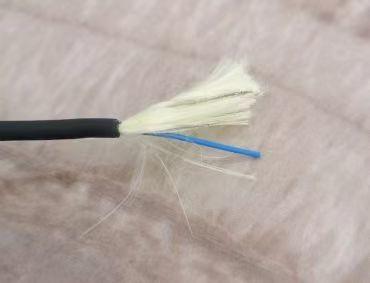 Mexico / North America 3.0mm TPU 800N YOFC Optical Fiber GJYFJU-1B6b3 Aramid Yarn Jacket Material for Indoor and Outdoor