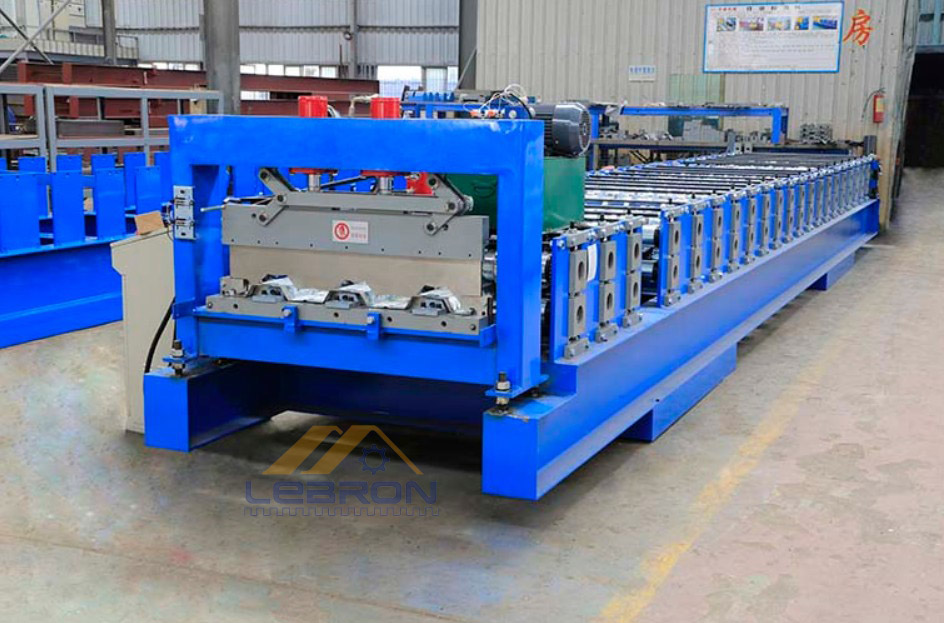 Гальванизированный стальной крен палубы пола катушки 15KW формируя толщину машины 0.8-1.5mm