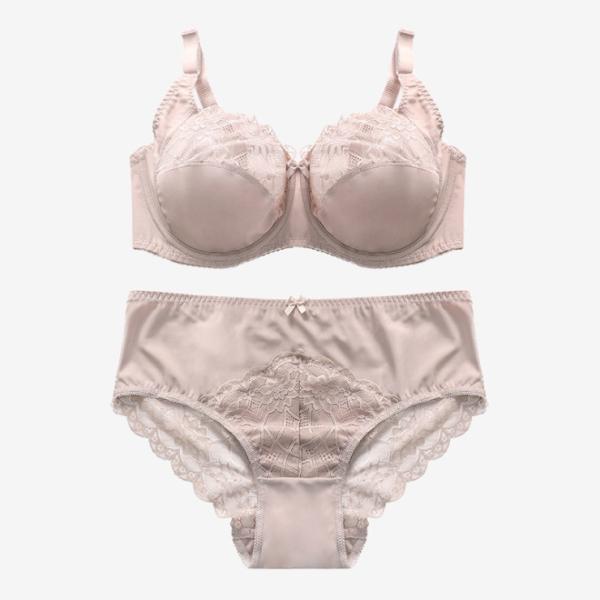 BEIZHI Lace Plus Size Underwear And Bras D Cup Size Sexy Underwire Ladies Inner Wear