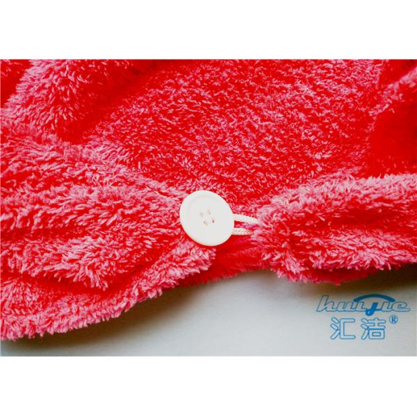 Double-Faced Coral Fleece Microfiber Hair Turban Hair-Drying , Hair Salon Towel