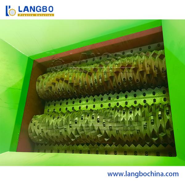High-Capacity Industrial Shredder Machine for Plastic Wood Paper and Metal Can Recycling
