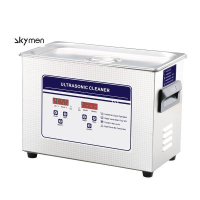 líquido de limpeza ultrassônico das peças 4..5L com o temporizador digital para a corrente das peças da bicicleta e a limpeza manual do laboratório