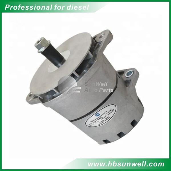DCEC K19 Diesel Engine Alternator / 100 Amp Marine Alternator 3000347