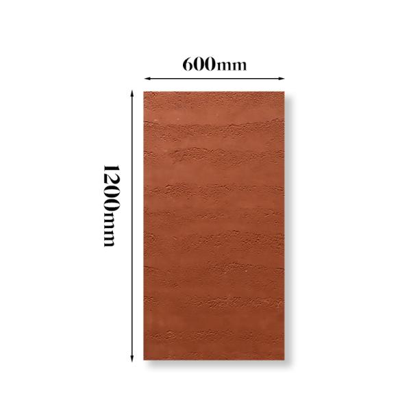 Fine Rammed Earth Soft Stone Flexible Wall Panel Thin Lightweight Waterproof For Refurbishment