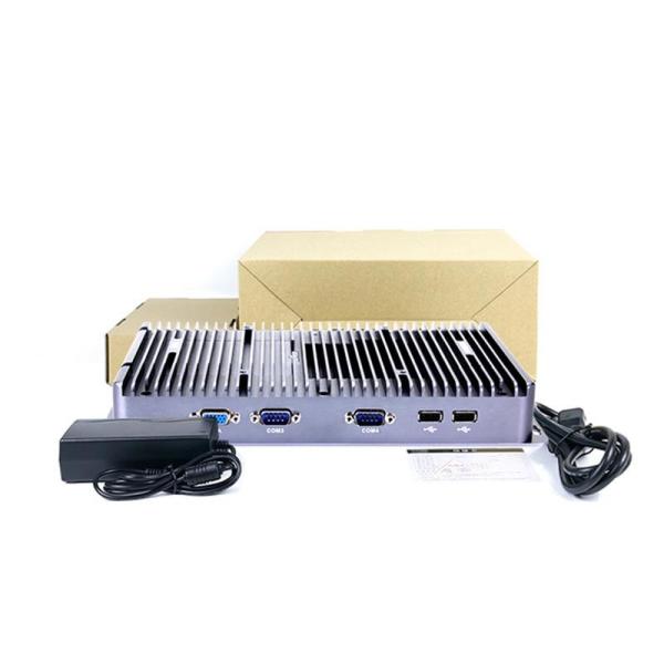 IBOX-3046 Fanless Industrial Mini PC with 10110U Processor and DC 9V-36V Wide Voltage Input - Quad Core Performance